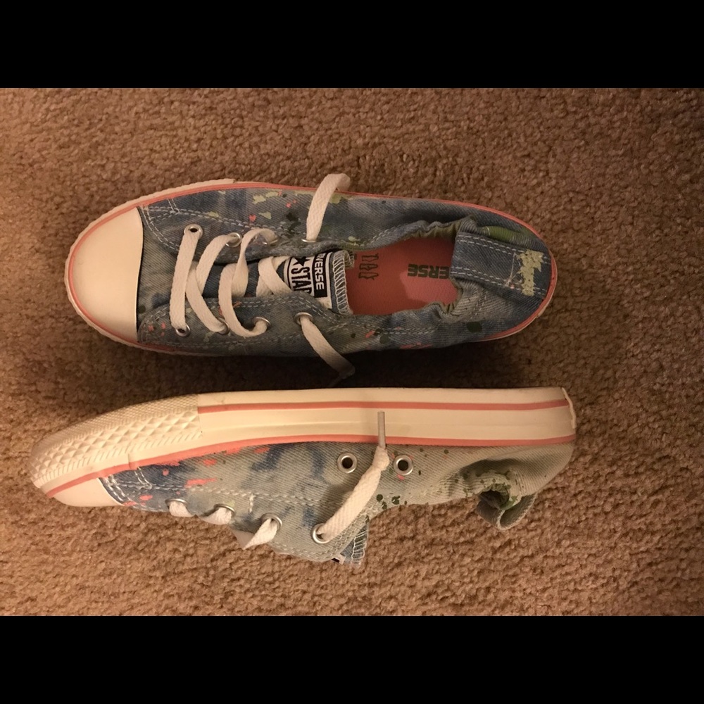 Denim converse